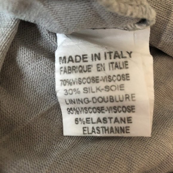 Brand New Women's GIUSY Ombre Silk-Blend Maxi Skirt - Picture 8 of 11